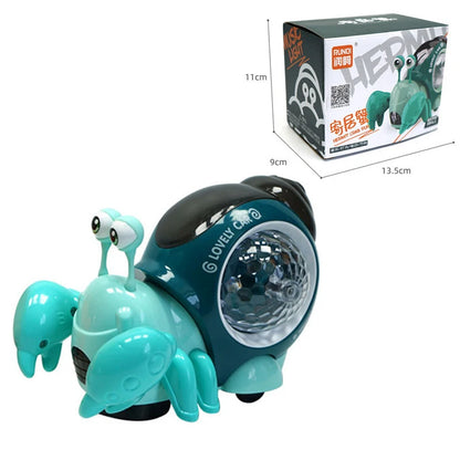 Musical Crawling Crab & Snail Toy