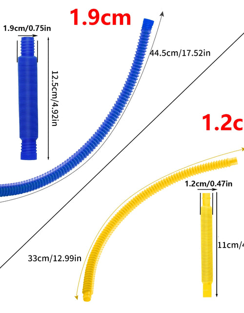 Load image into Gallery viewer, 10-30PCS Colorful Telescopic Tubes Fidget Toys Plastic Sensory Pop Tubes Stress Relief Toys Adults Decompression Kids Toys Gifts
