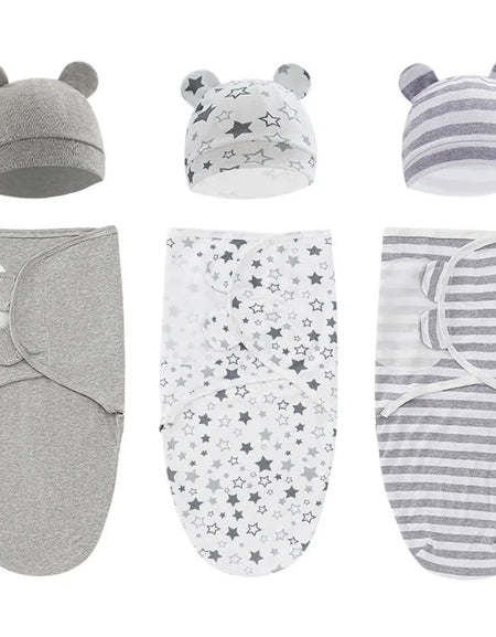 Magically SOFT Baby SWADDLE Set (0-6M)