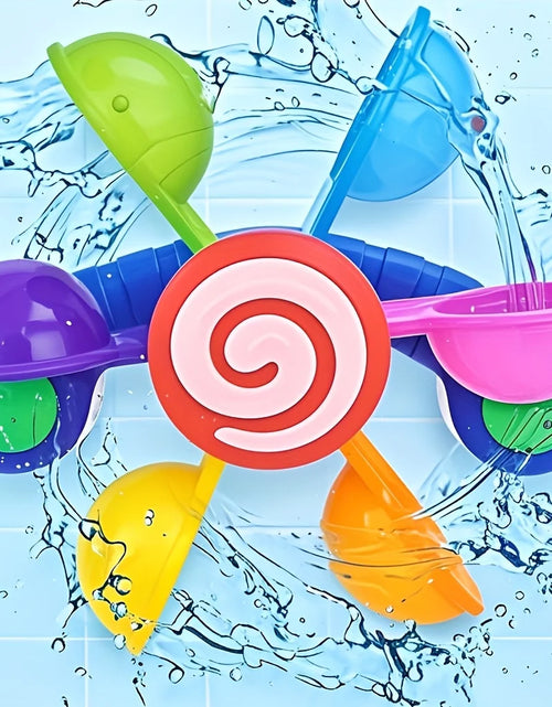 Load image into Gallery viewer, Fun Spinning Windmill Bath Toys, Sensory Bath Gifts for Children, Ideal Birthday and Christmas Gifts, Pool Shower, Flotador Bebe
