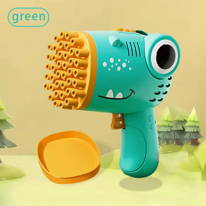 40-Hole Dinosaur Bubble Blaster