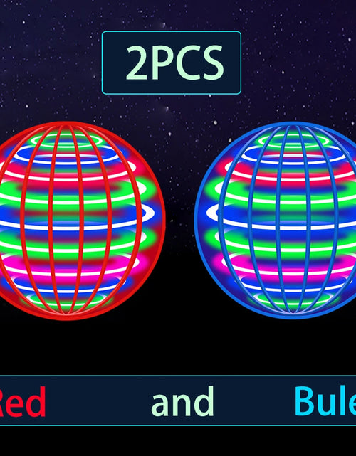 Load image into Gallery viewer, Flying Ball, Automatic Spinning Ball, LED Dazzling Lights, Floating Magic, Fan, UFO Flying Machine, Toy, Gift, Game, Sports Ball
