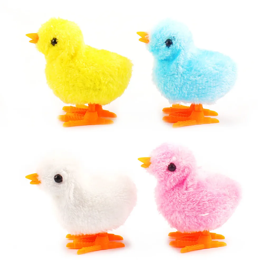 Colorful Wind-Up Walking Chicks