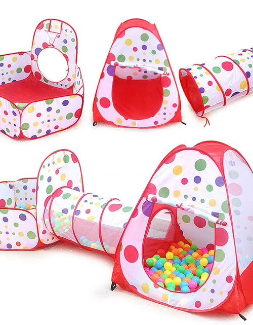 Load image into Gallery viewer, Children Ball Pool Baby Balloon Playpen Portable Kids Tent Ball Pit Crawling Tunnel Kid Playground Yard Room Pool Kids Gifts

