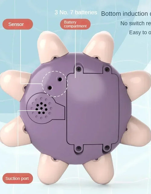 Load image into Gallery viewer, Baby Bath Toys Spray Water Shower Bathing Toys for Kids Electric Whale Bath Ball with Light Music LED Light Toys Bathtub Toy
