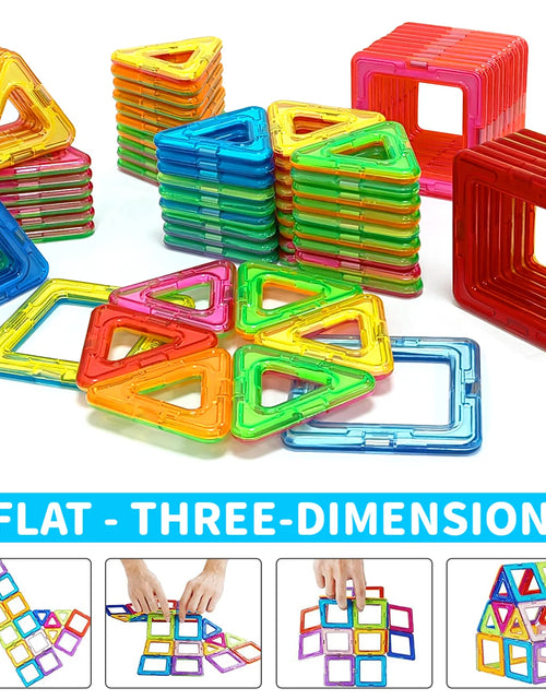 Load image into Gallery viewer, Magnetic Building Blocks Construction Sets Toy For Kids DIY Toys STEM Learning Educational Magnet Toys Birthday Gift
