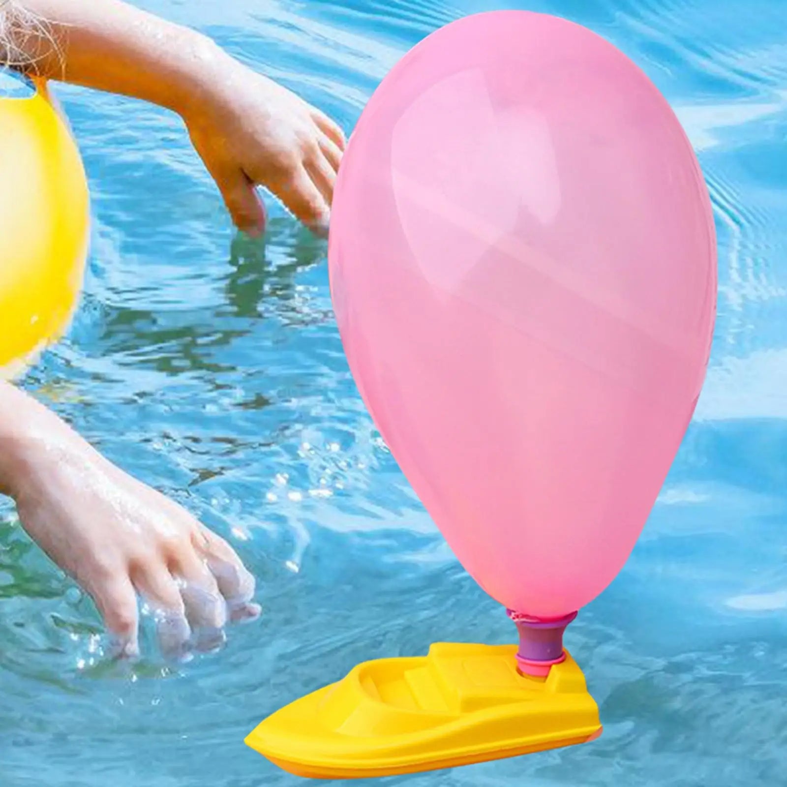 random color Balloon Power Boat DIY Science Experiment Balloon Car Educational Equipment Inertia Toy Kindergarten With 3Balloons
