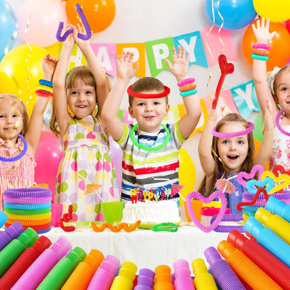 Colorful Stretch & Connect Pop Tubes