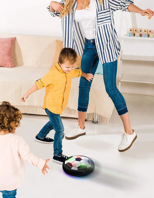 Load image into Gallery viewer, LED Hover Soccer Ball Air Power Training Ball Playing Football Indoor Outdoor Game  Sport Toys  Birthday Gifts for Kids Soccer
