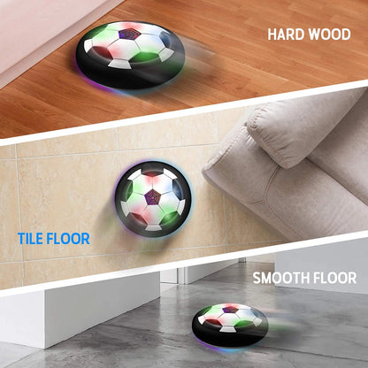LED Hover Soccer Set with Goals