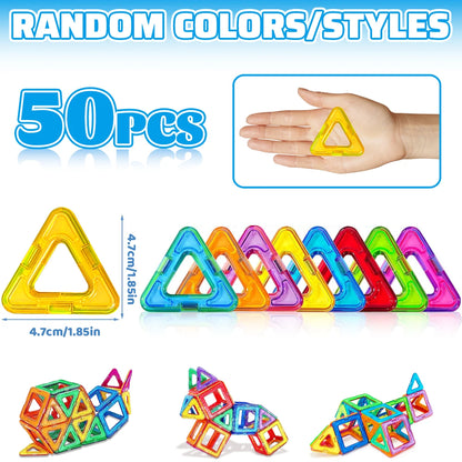 Magnetic Building Blocks Construction Sets Toy For Kids DIY Toys STEM Learning Educational Magnet Toys Birthday Gift