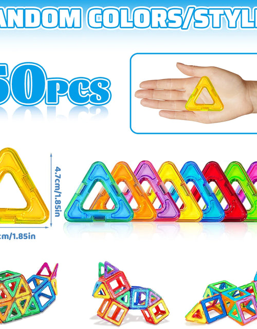 Load image into Gallery viewer, Magnetic Building Blocks Construction Sets Toy For Kids DIY Toys STEM Learning Educational Magnet Toys Birthday Gift
