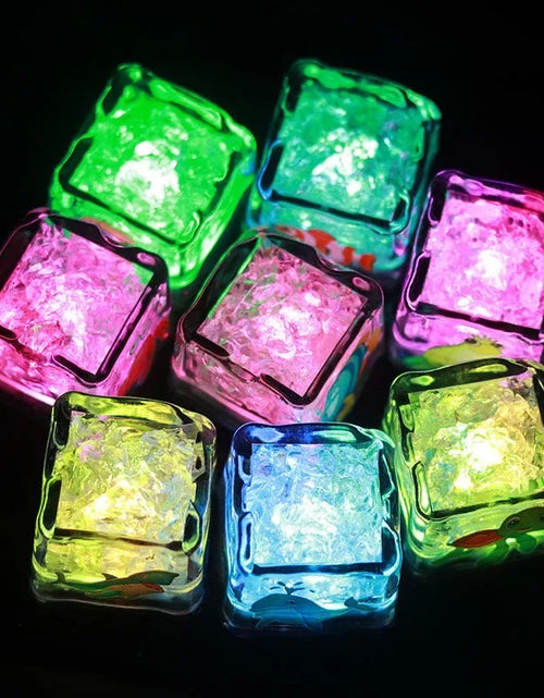 Load image into Gallery viewer, 6/12PCS Baby Bath Bathtub LED Light Up Toys Colorful Waterproof Glowing Bath Toys for Boys Girls Infant Birthday Xmas Gift
