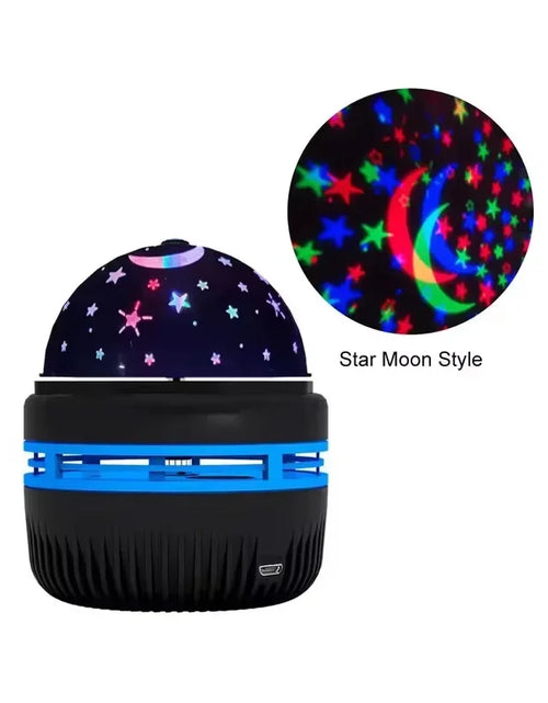 Load image into Gallery viewer, LED Starry Sky Night Lights USB Projector Lamp Magic Ball Moon Star Christmas Lights Home Room Atmosphere Decorations
