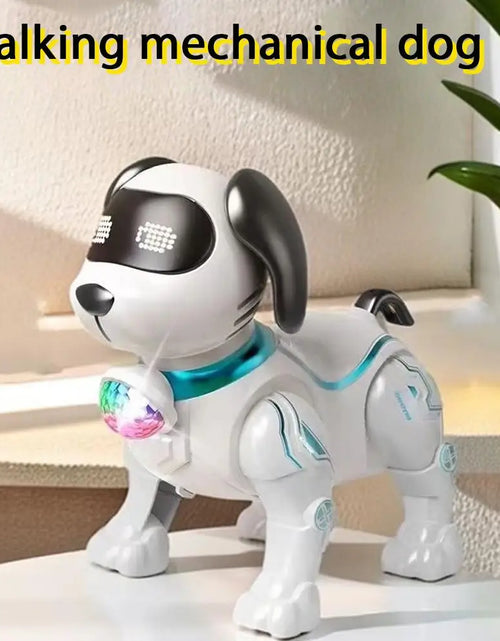 Load image into Gallery viewer, 1Piece Intelligent Music Robot Dog Programmable Smart Walking Dancing Kids Birthday Gift for Kids Boys Girls
