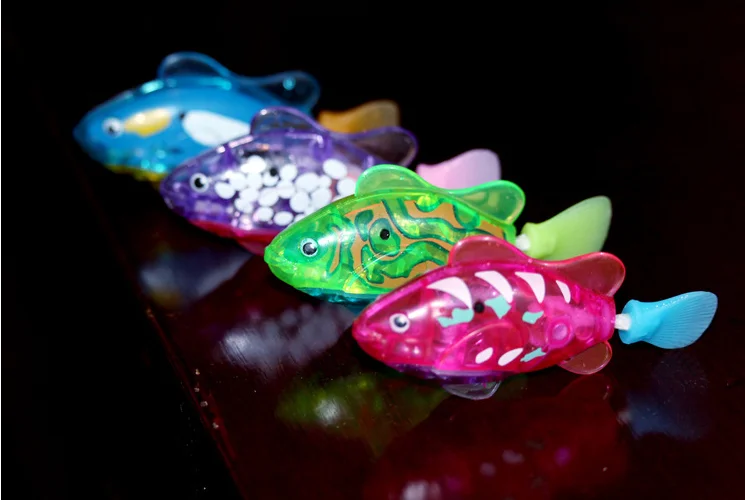LED Swimming Robot Fish Set – 5 Pack