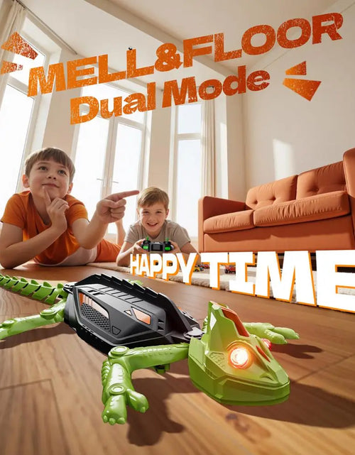Load image into Gallery viewer, Wall Climbing RC Gecko Toy Electric remote control lizard wall climbing car gecko Animal Car Children's Halloween Toys
