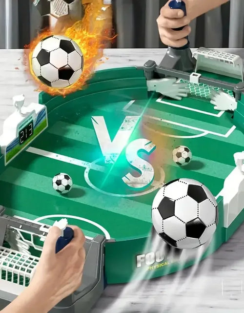 Load image into Gallery viewer, Table Football Game, Two-Person Football Game Table Game, Parent-Child Interactive Puzzle Game Table Football, Tabletop Soccer
