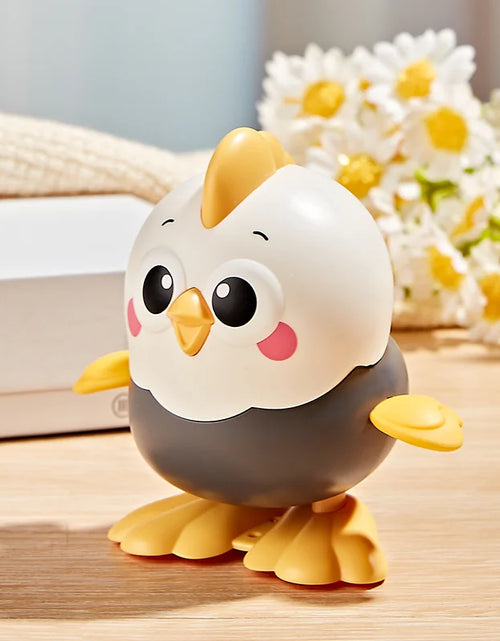 Load image into Gallery viewer, Funny Colorful Chick Reptile Clockwork Crawling Toy Rocky Swing Wind up Toy
