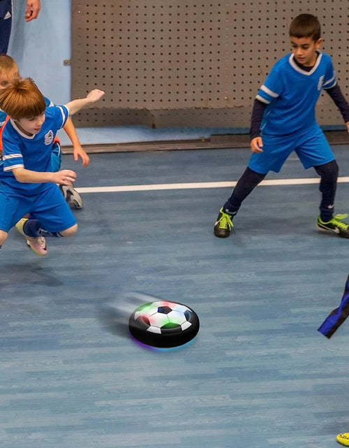 Load image into Gallery viewer, LED Hover Soccer Ball Air Power Training Ball Playing Football Indoor Outdoor Game  Sport Toys  Birthday Gifts for Kids Soccer
