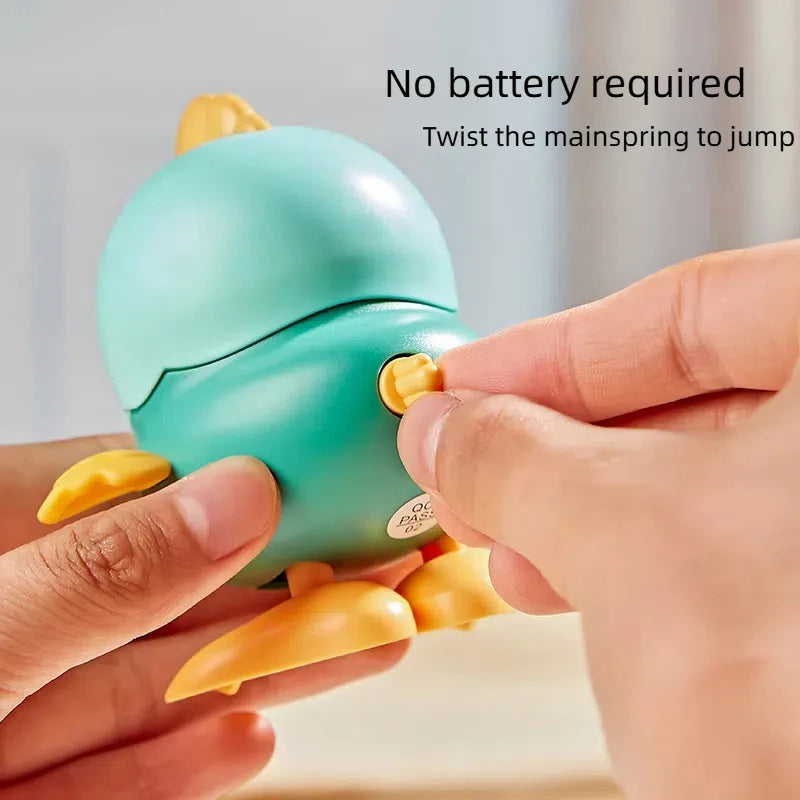 Funny Colorful Chick Reptile Clockwork Crawling Toy Rocky Swing Wind up Toy