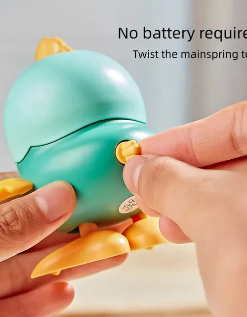 Load image into Gallery viewer, Funny Colorful Chick Reptile Clockwork Crawling Toy Rocky Swing Wind up Toy
