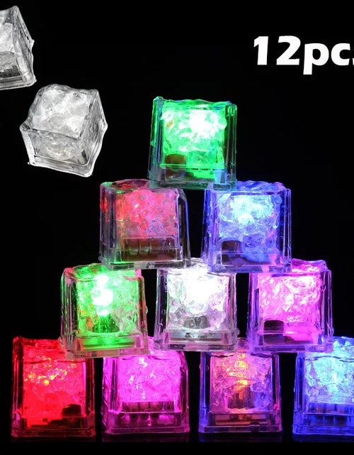 Load image into Gallery viewer, 6/12PCS Baby Bath Bathtub LED Light Up Toys Colorful Waterproof Glowing Bath Toys for Boys Girls Infant Birthday Xmas Gift
