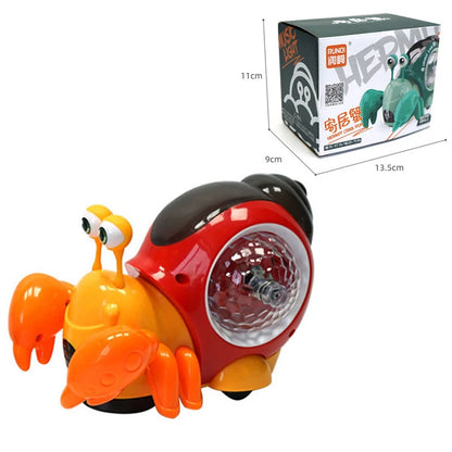 Musical Crawling Crab & Snail Toy