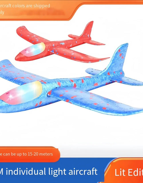 Load image into Gallery viewer, Foam Plane Gun Launcher Popular Outdoor Toy Boy Sports Catapult Game Emotional Interactive Girl Birthday Christmas Gift
