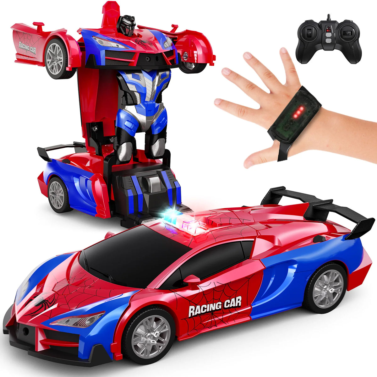 Gesture-Control Transforming Police Car