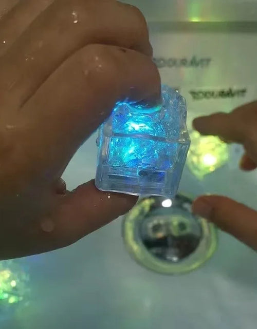 Load image into Gallery viewer, 6/12PCS Baby Bath Bathtub LED Light Up Toys Colorful Waterproof Glowing Bath Toys for Boys Girls Infant Birthday Xmas Gift
