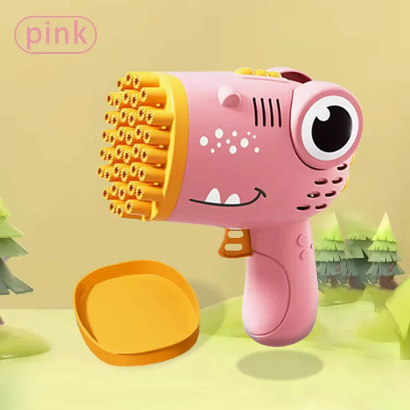 40-Hole Dinosaur Bubble Blaster