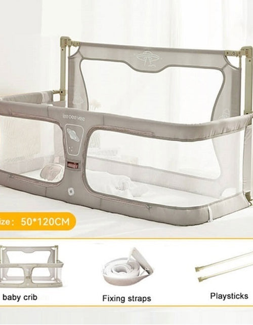 Load image into Gallery viewer, Baby Attach To Bed Bedside Crib Easy Folding
