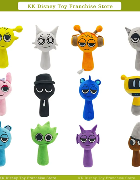 Sprunki Plush Toys: Cute, Creepy, and Cuddly!" 🎉👻