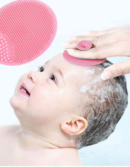 Baby Bath Brush Silicone SkinSoother for Babies