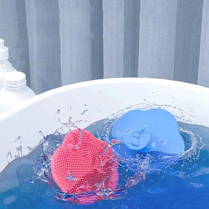 Baby Bath Brush Silicone SkinSoother for Babies