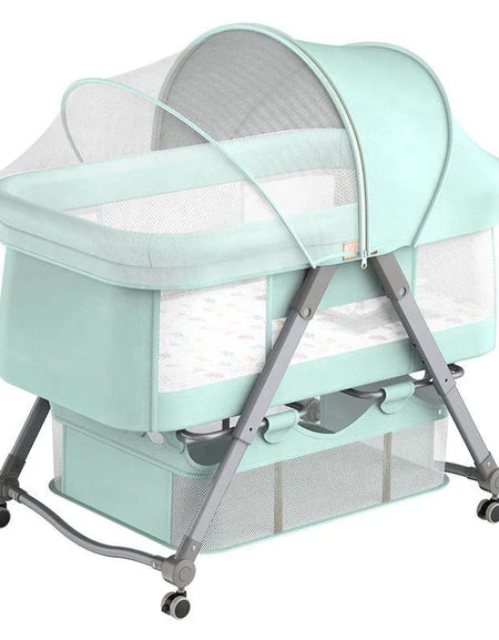 Light Foldable Rocking Baby Crib