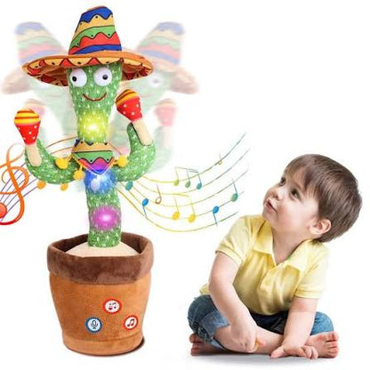 Dancing Talking Cactus Toy with Voice Repeat 🌵