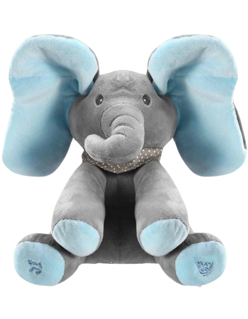 Load image into Gallery viewer, Cute Baby Elephant Peekaboo Fun! 🐘🎈
