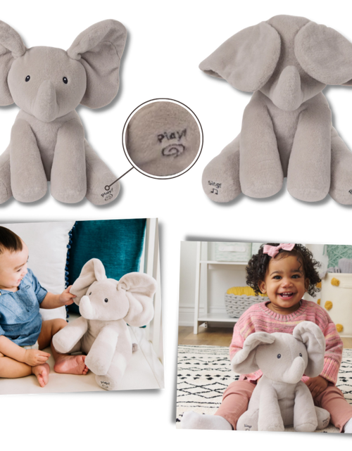 Load image into Gallery viewer, Cute Baby Elephant Peekaboo Fun! 🐘🎈
