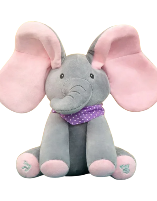 Load image into Gallery viewer, Cute Baby Elephant Peekaboo Fun! 🐘🎈
