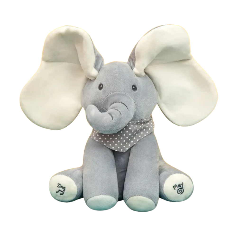 Cute Baby Elephant Peekaboo Fun! 🐘🎈