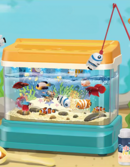 SeaWorld Fun Interactive Musical Fishing Aquarium for Kids