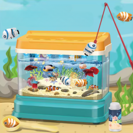 SeaWorld Fun Interactive Musical Fishing Aquarium for Kids