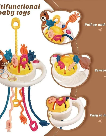 Little Bear Montessori Pull Toy