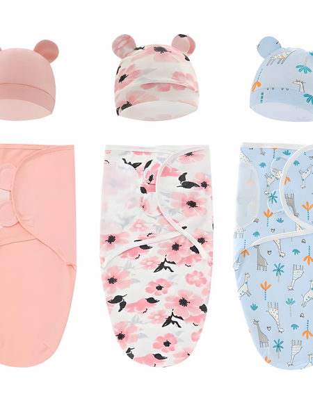 Magically SOFT Baby SWADDLE Set (0-6M)