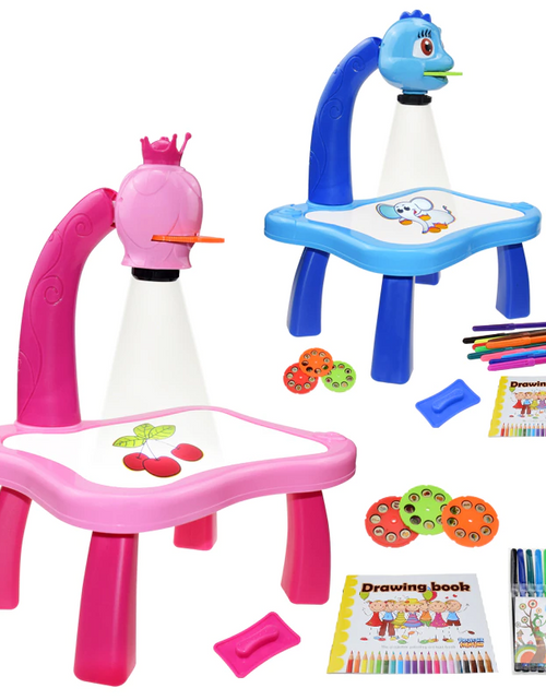 Load image into Gallery viewer, Led Projector Art Drawing Table For Kids
