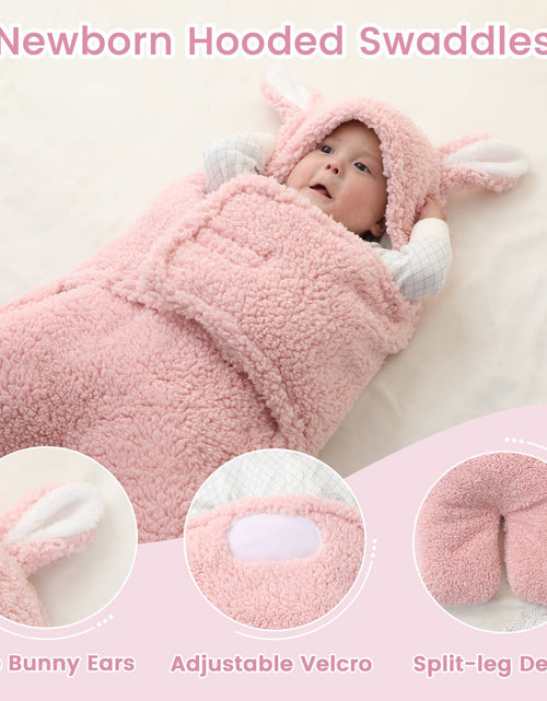 Load image into Gallery viewer, Cute Rabbit Baby Sleeping Bag For Newborn 0- 9 months
