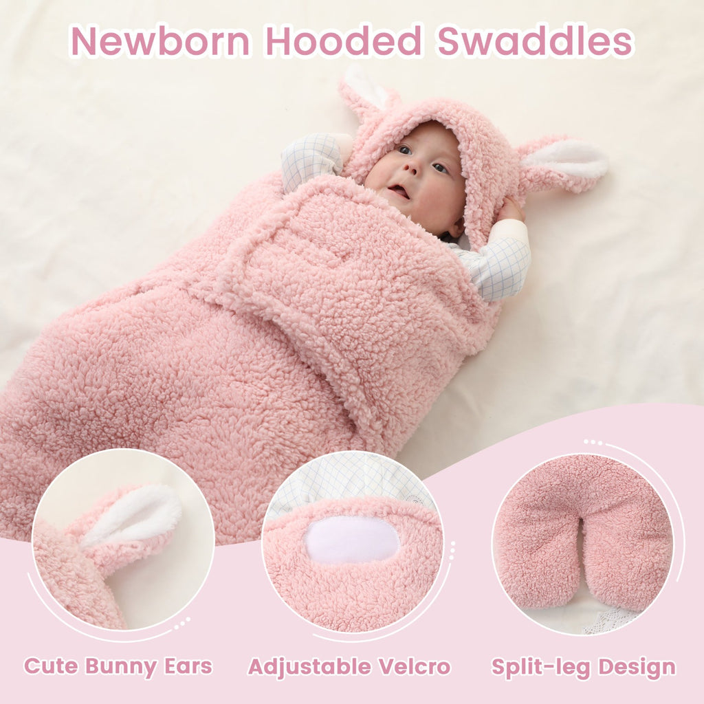 Cute Rabbit Baby Sleeping Bag For Newborn 0- 9 months