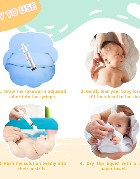 Nose Cleaner Baby Nose Sucker Nose Rinsing Tool